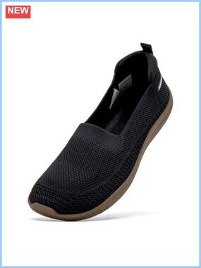 Women's Mesh Mary Jane Flats Wide Toe Box Barefoot Shoes Flexible Non-Slip
